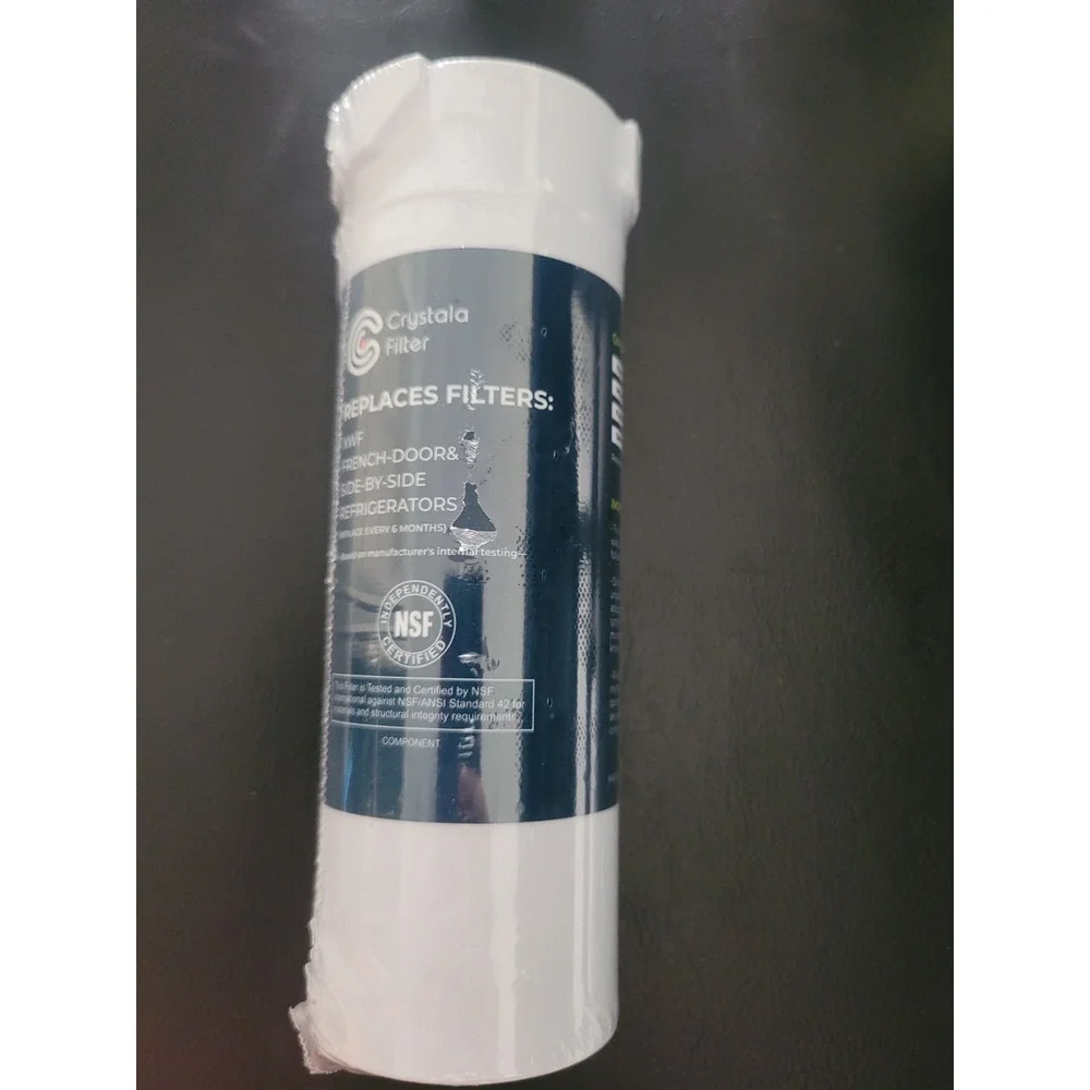 New/Sealed Crystala Refrigerator Water Filter‎ Replacement CF9 White